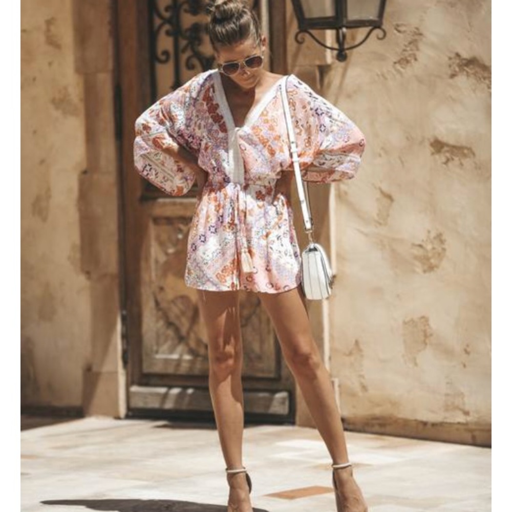 LILIUM KIMONO ROMPER
